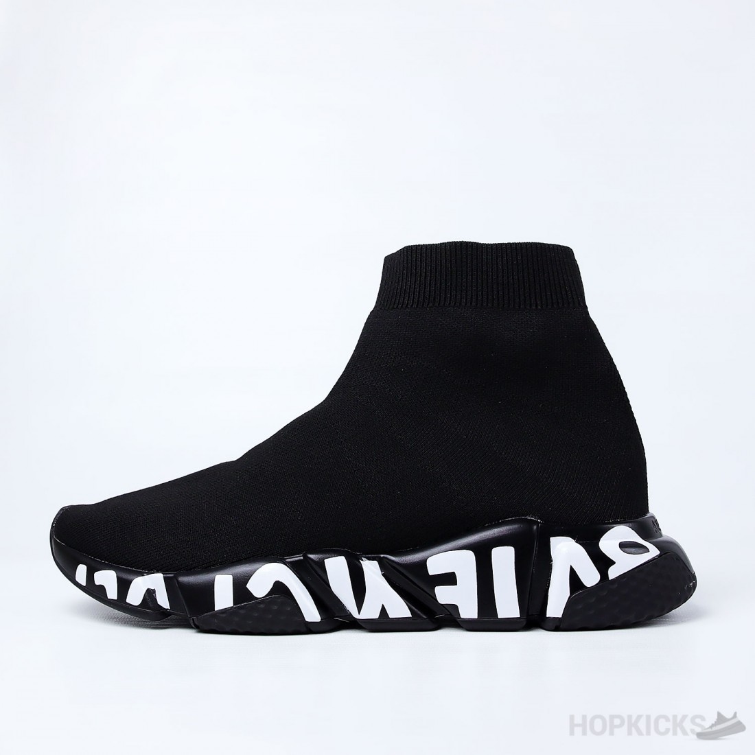 BALENCIAGA★BLACK CANVAS SPEED TRAINER SNEAKERS Balenciaga Speed Trainer Black Graphic Release Info | Hypebeast
